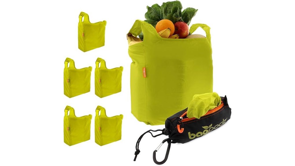 foldable washable ripstop nylon bags