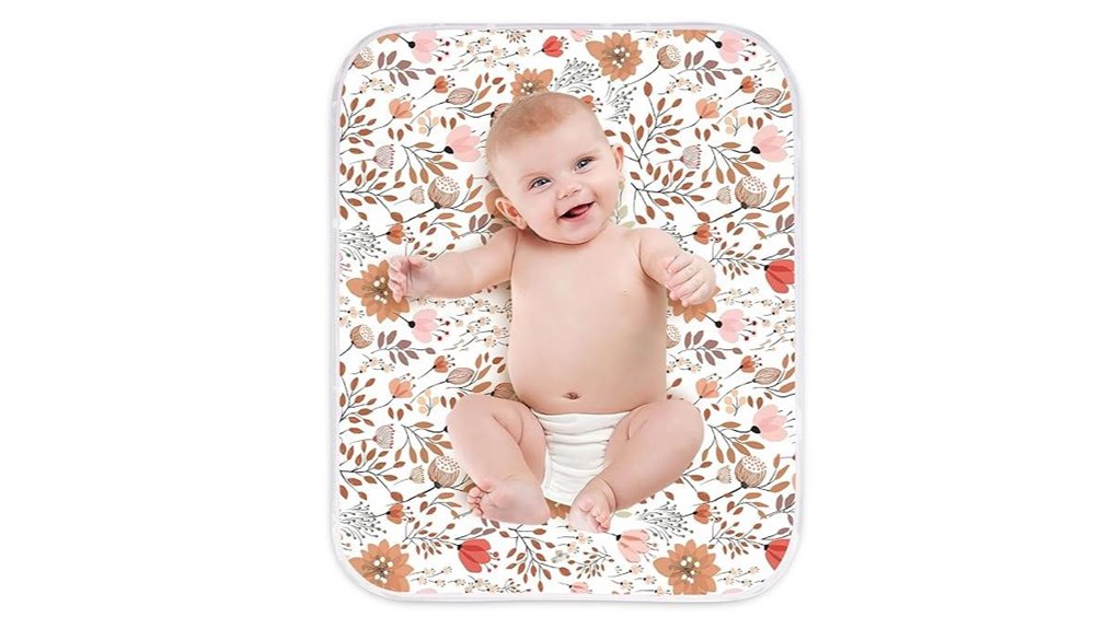 foldable waterproof baby changing pad
