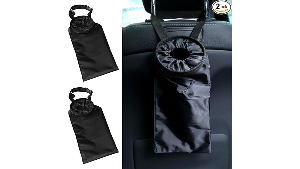 foldable waterproof car trash bag