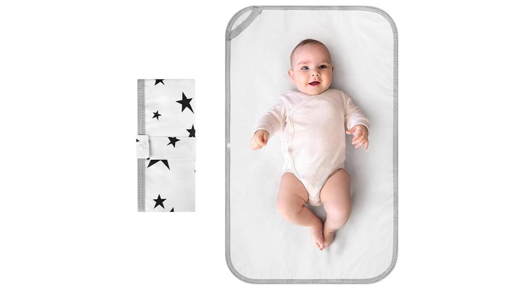 foldable waterproof portable baby changing pad