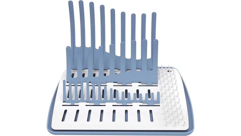 folding baby bottle drying rack