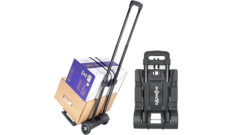 folding lightweight expandable handtruck