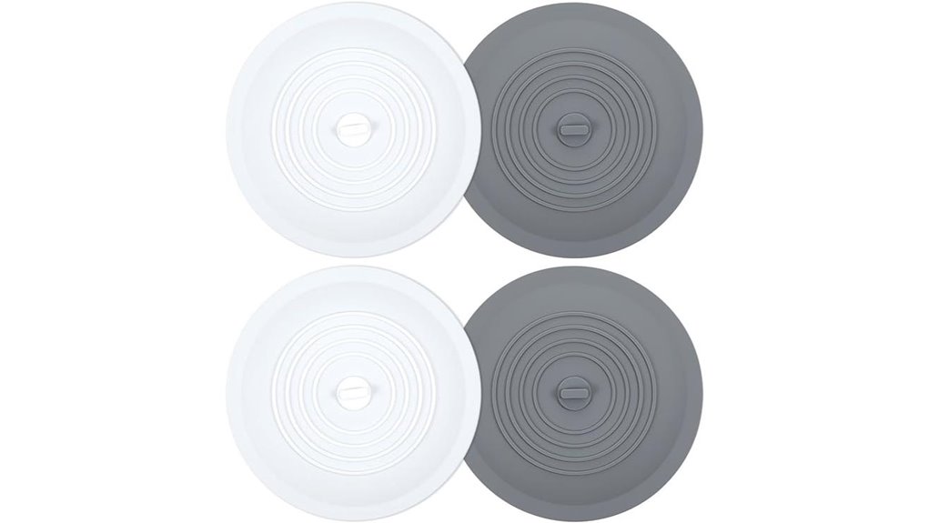 four pack suction silicone stoppers