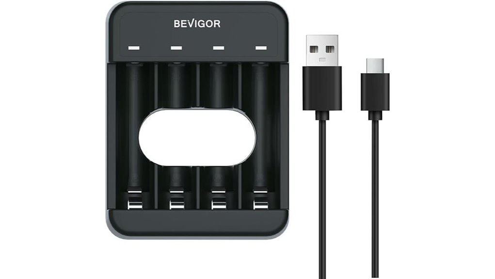 four slot usb rechargeable charger
