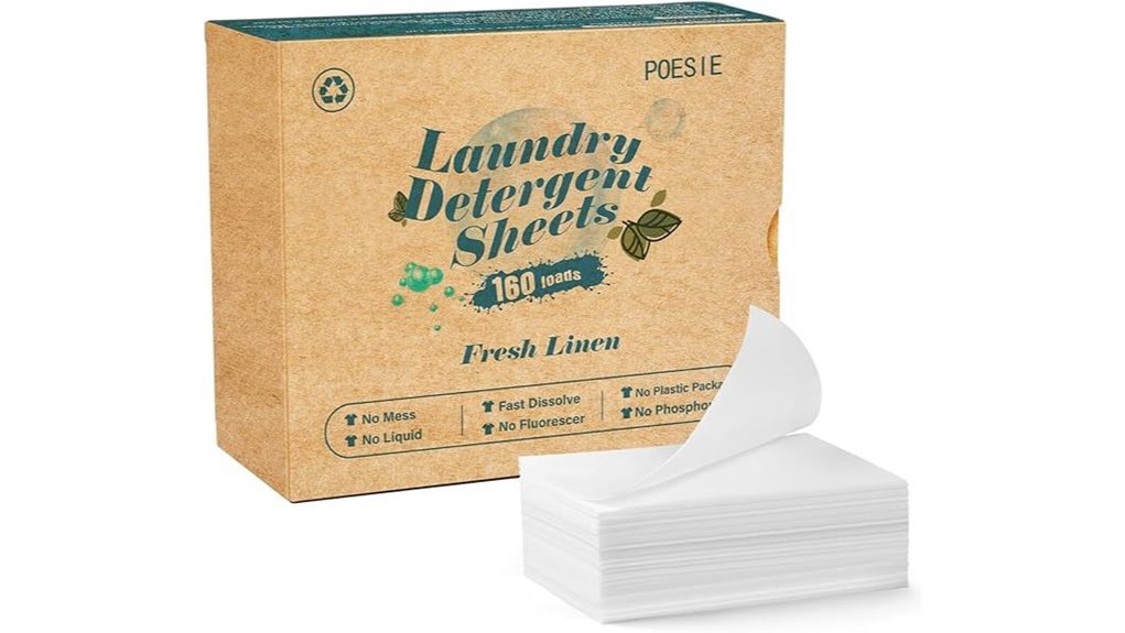 fresh linen detergent sheets