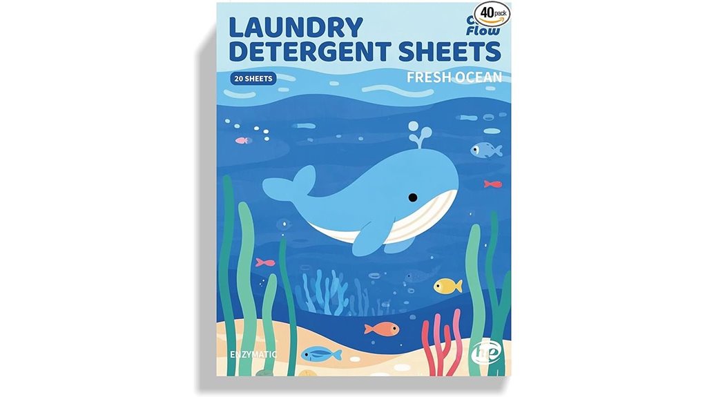 fresh ocean scent laundry sheets