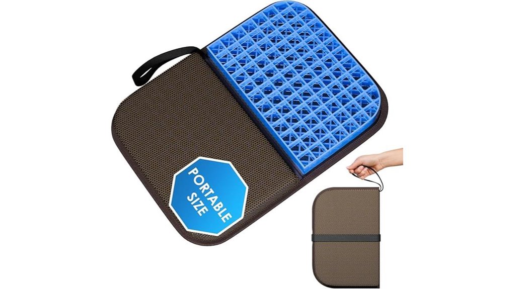 gel foldable tailbone relief