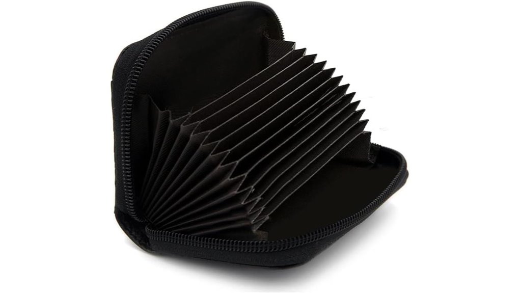 genuine leather rfid travel wallet