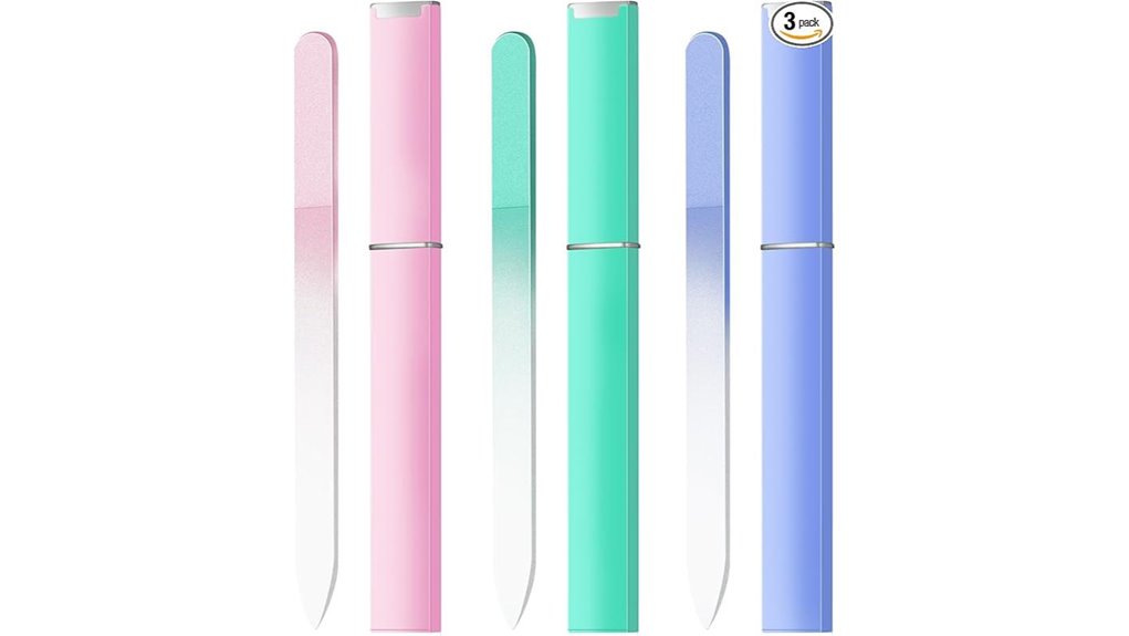 glass crystal nail files