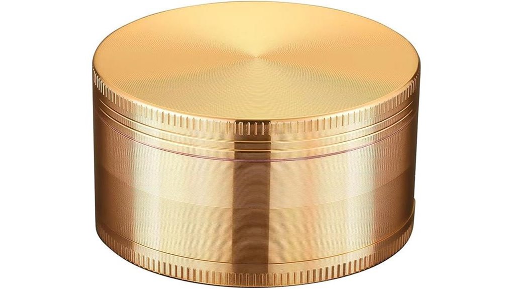 gold 2 4 inch spice grinder