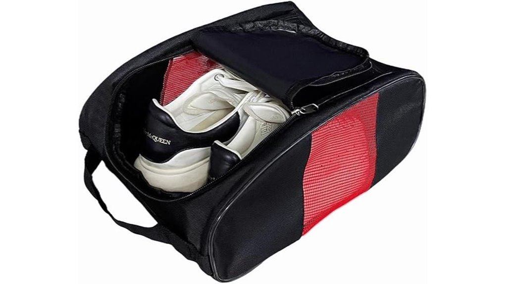 golf ventilated zippered bag