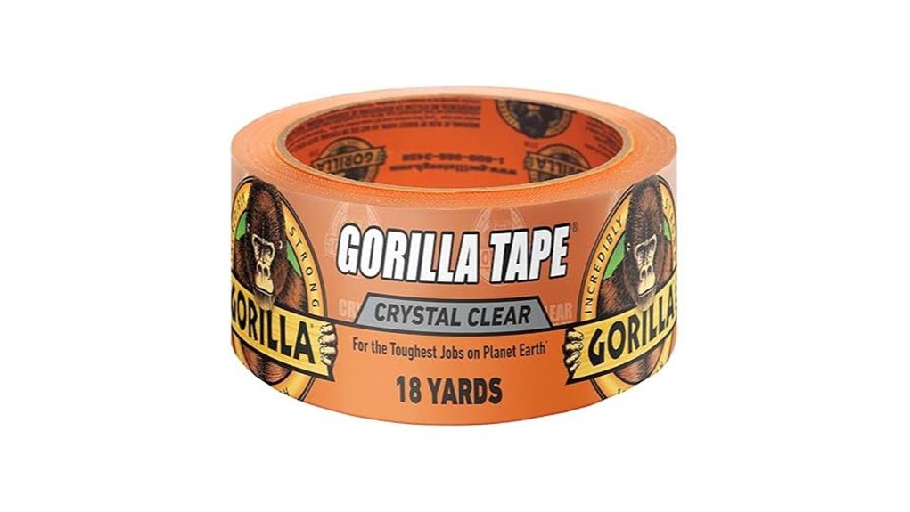 gorilla 18 yard clear tape