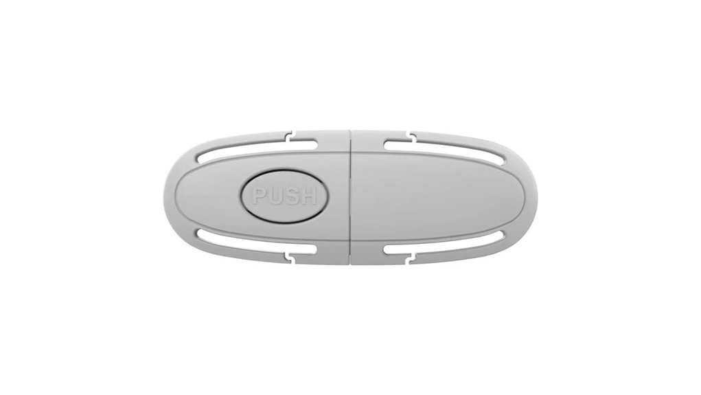 gray universal child car seat harness