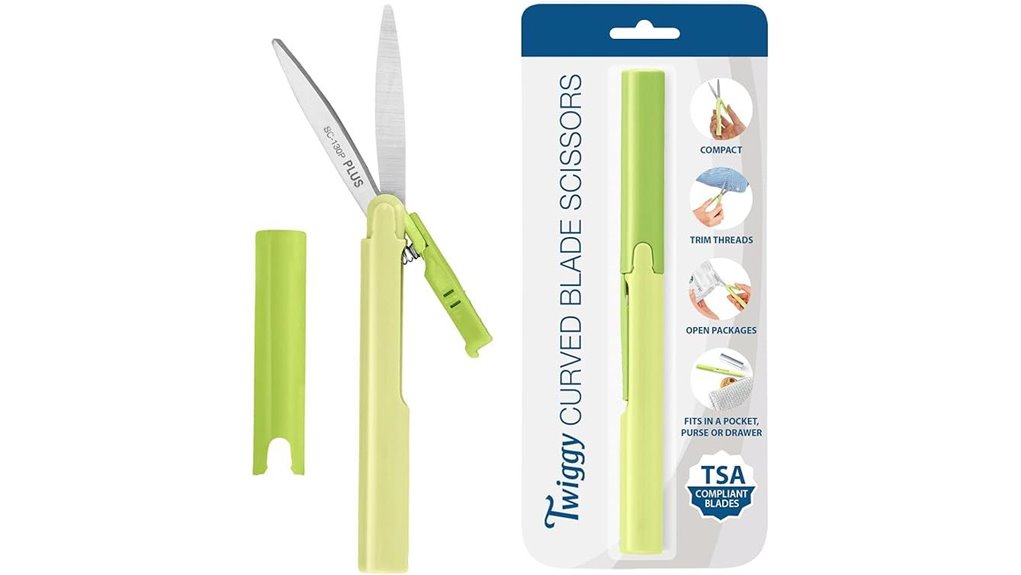 green compact tsa safe scissors