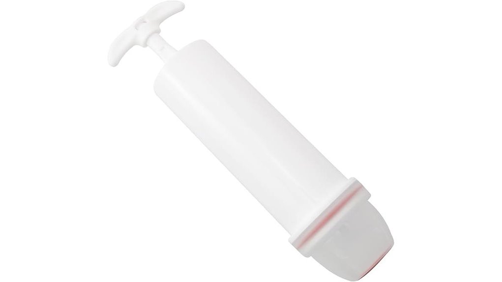 handheld manual sous vide pump