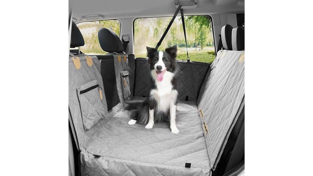 hard bottom backseat dog extender