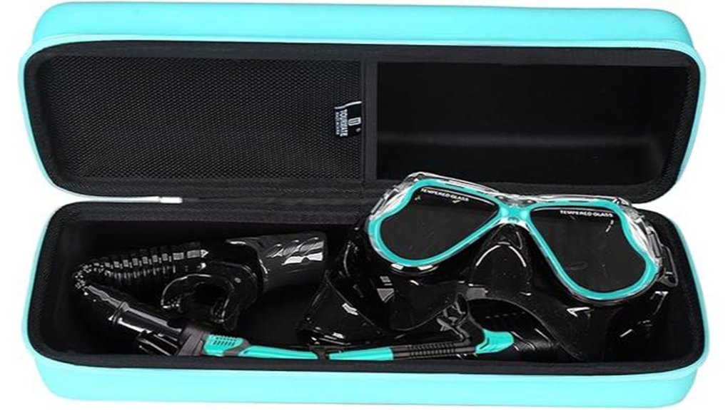 hard travel case included