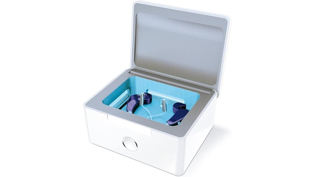 hearing aid uv c dryer dehumidifier