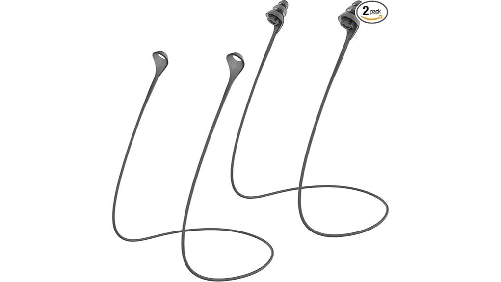 hearprotek two pack earplug cord