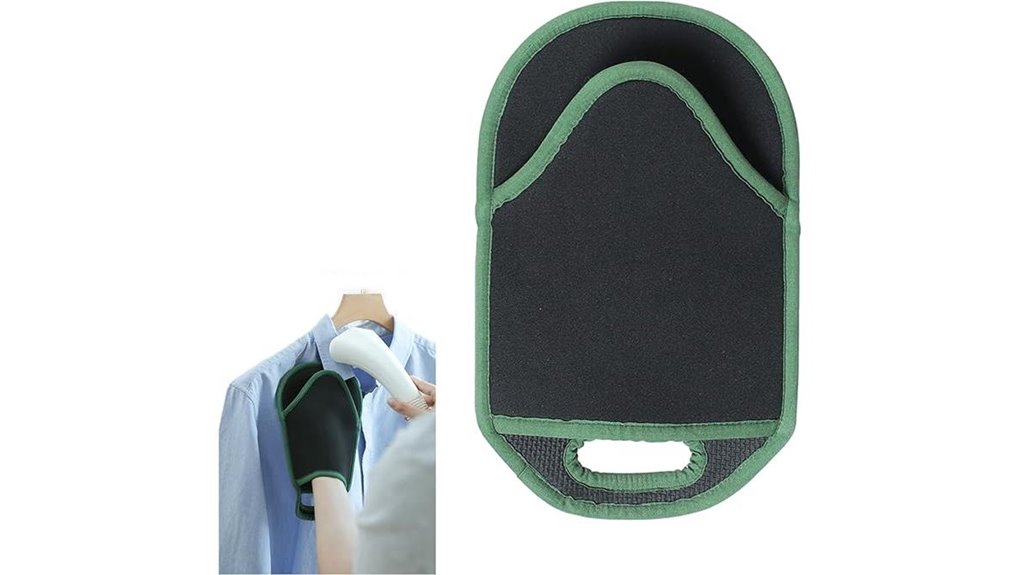 heat resistant garment steaming glove