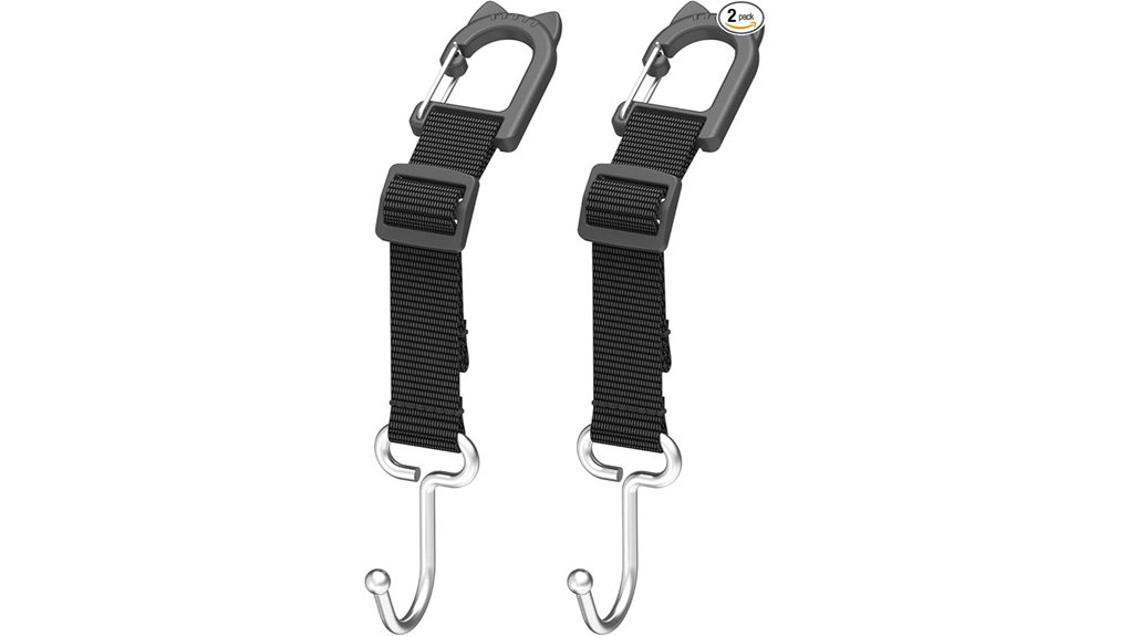 heavy duty backseat headrest hooks