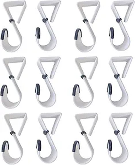 heavy duty plastic over door hooks