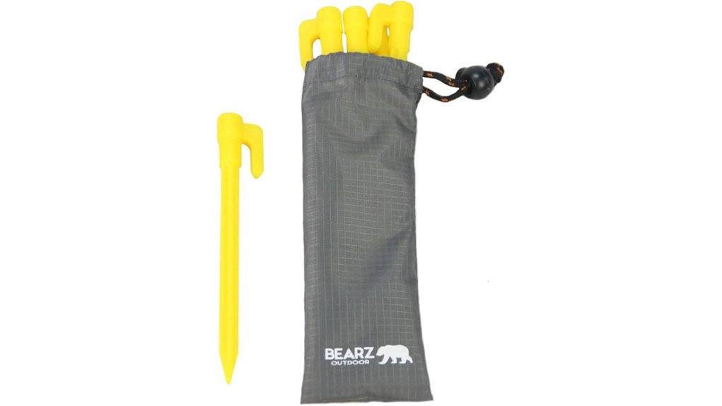 heavy duty plastic tarp stakes