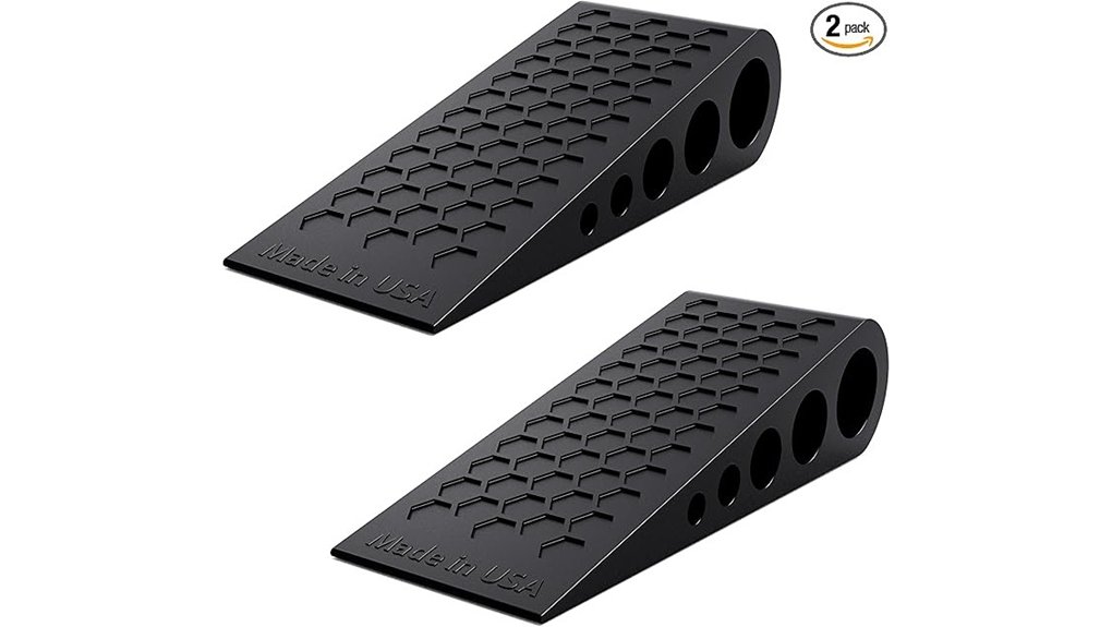 heavy duty rubber doorstops 2 pack