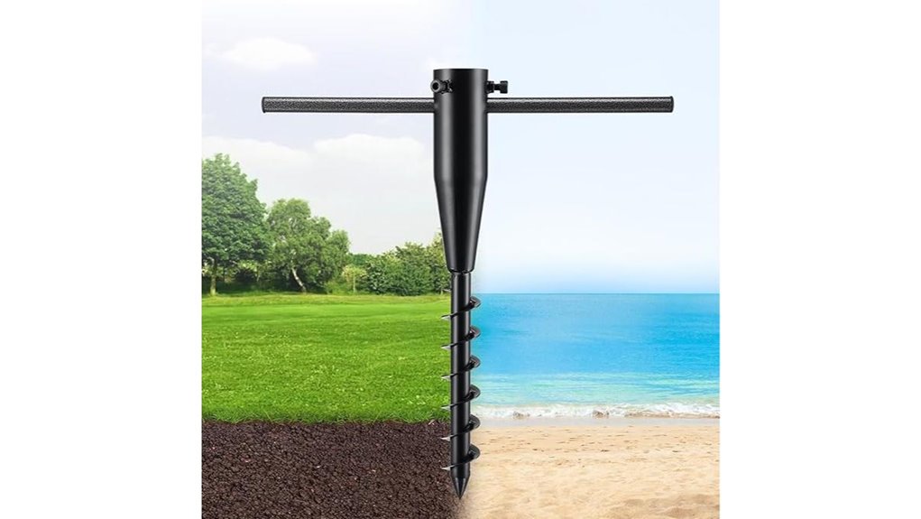 heavy duty spiral sand anchor