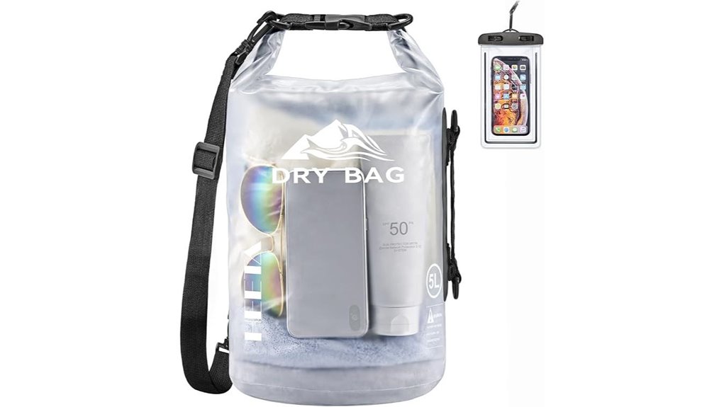 heeta roll top waterproof case