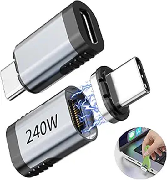 high power usb c magnetic adapters