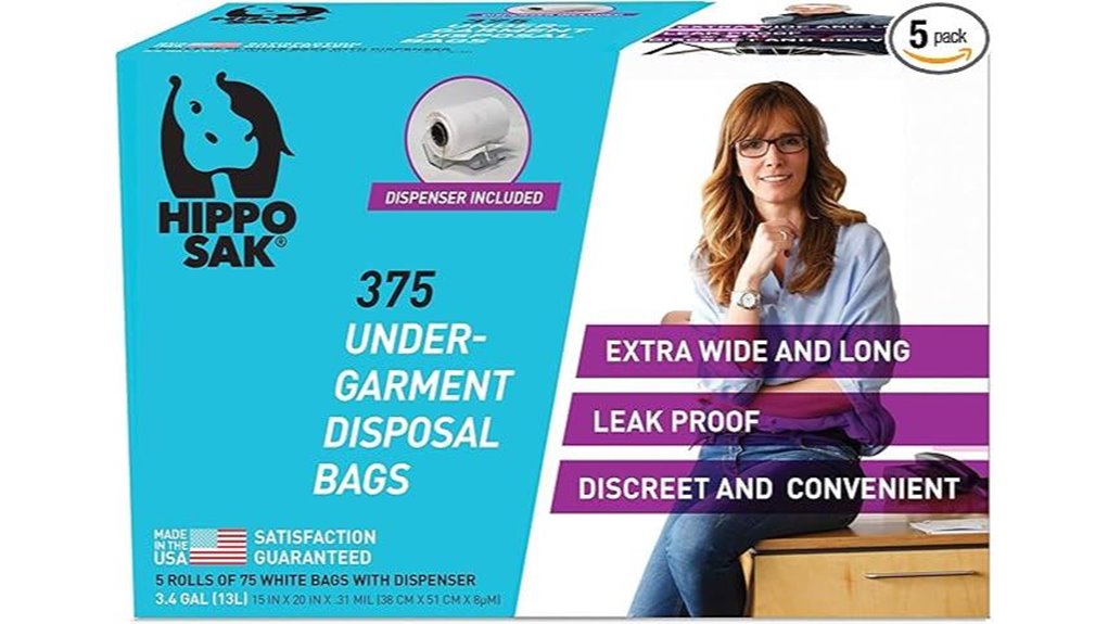 hippo sak incontinence disposal bags