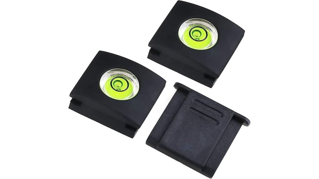 hot shoe cover with level