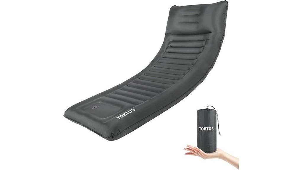 inflatable 6 inch camping pad