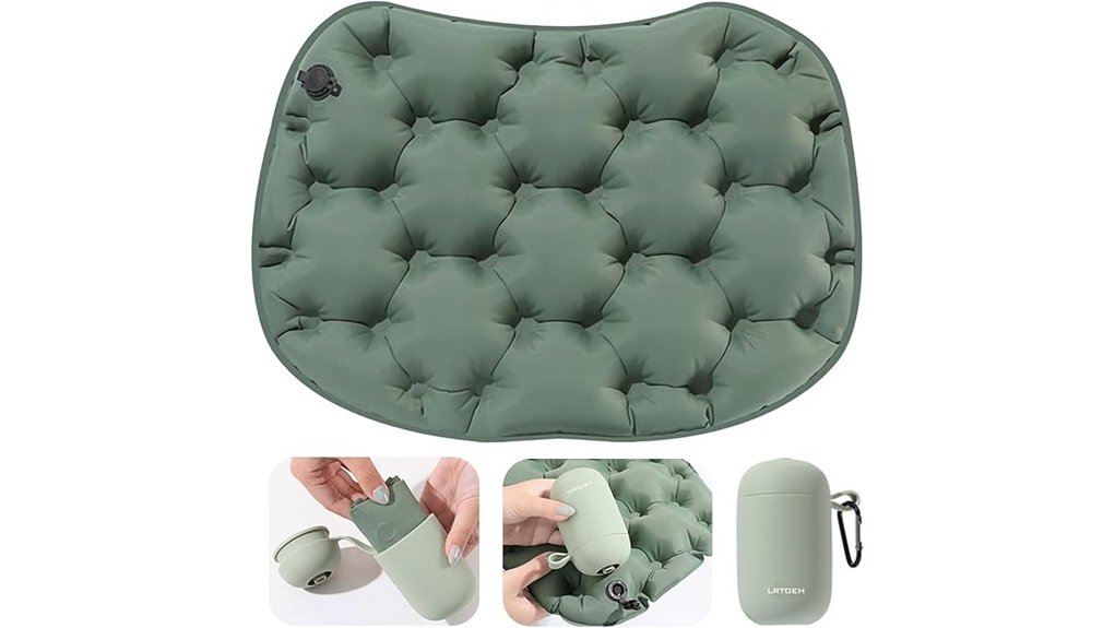 inflatable cushion with pump