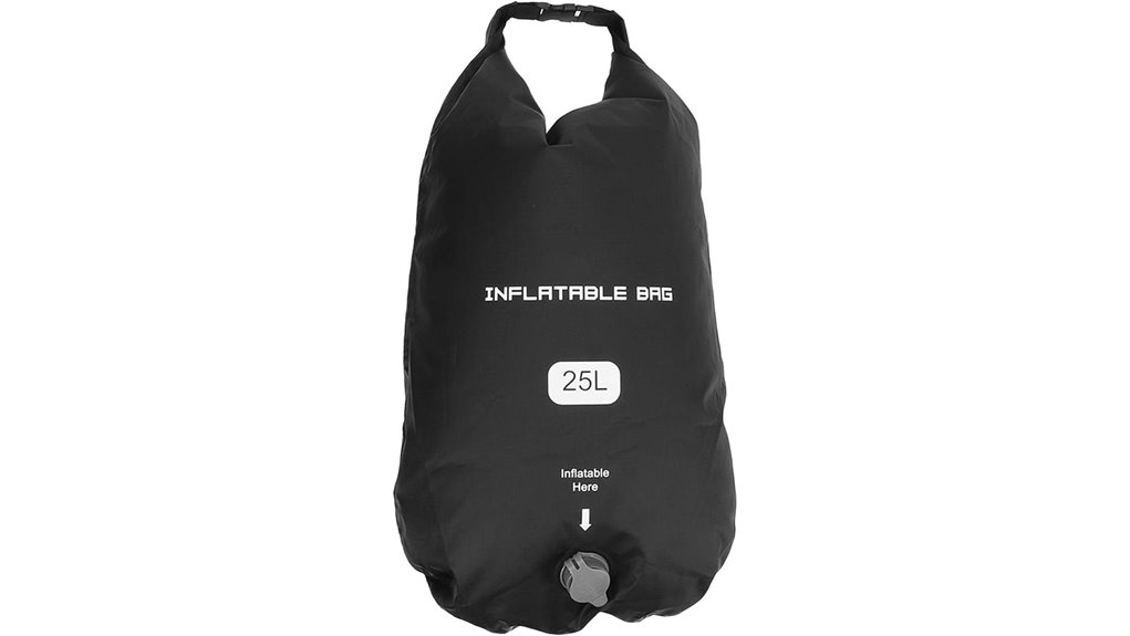 inflatable footrest with bag