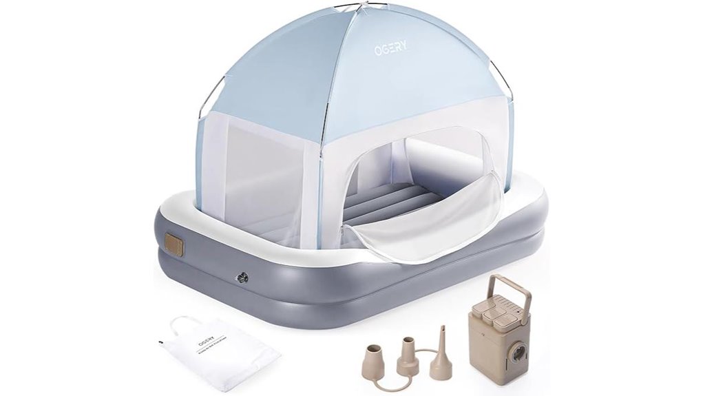 inflatable toddler travel bed