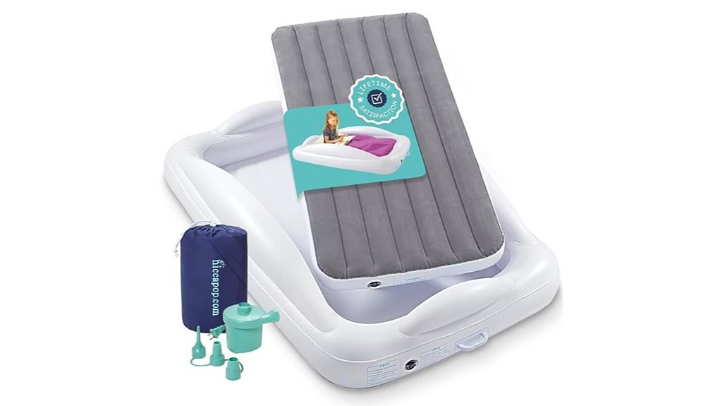 inflatable toddler travel bed