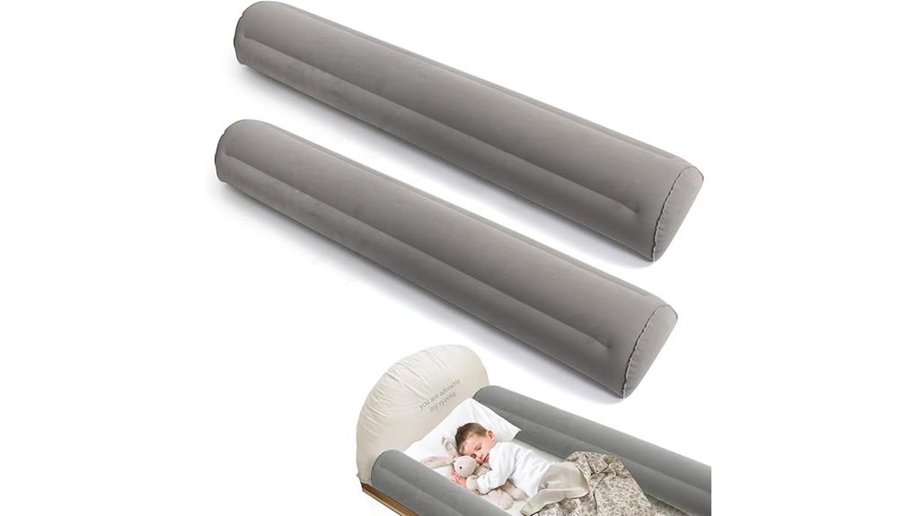 inflatable toddler travel bedrails