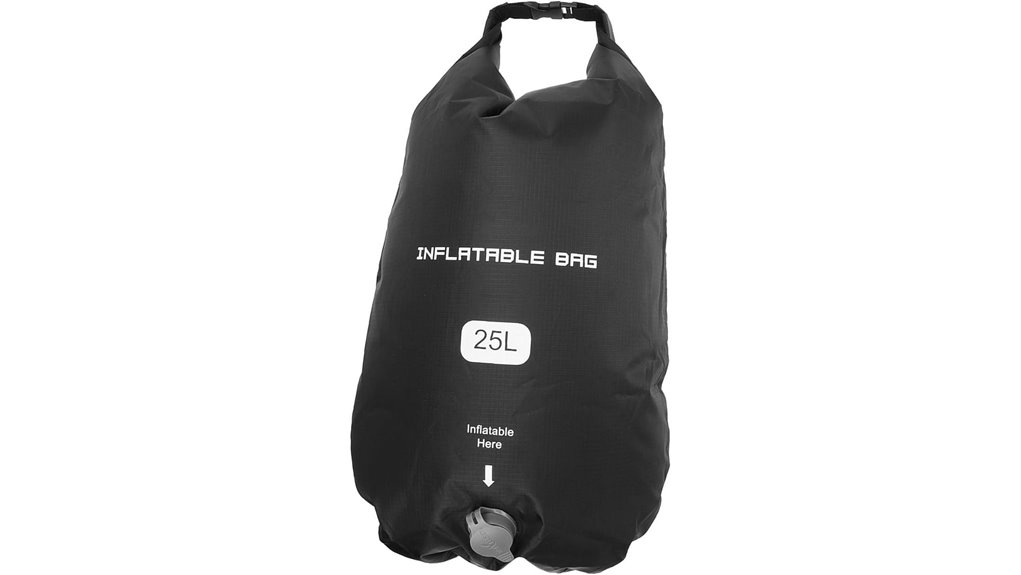 inflatable waterproof travel footrest handbag