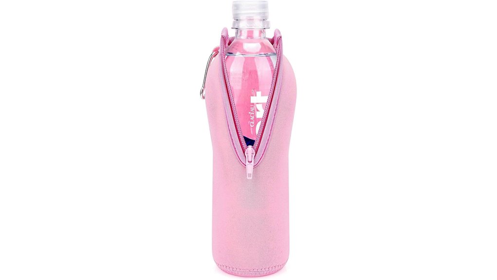 insulated neoprene water bottle sleeve
