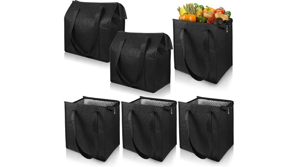 insulated reusable grocery bags
