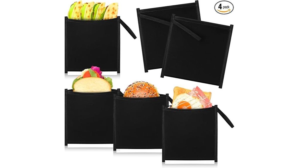 insulated reusable sandwich lunch bags