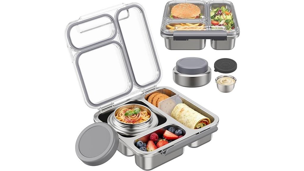 insulated stainless steel bento