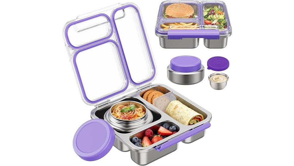 insulated stainless steel bento