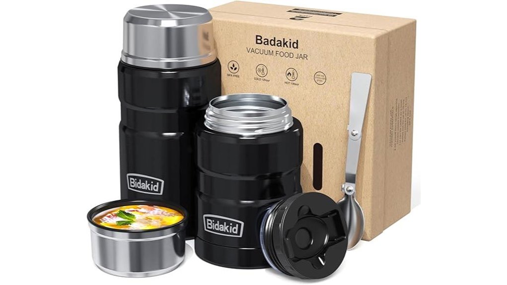 insulated stainless steel food jar