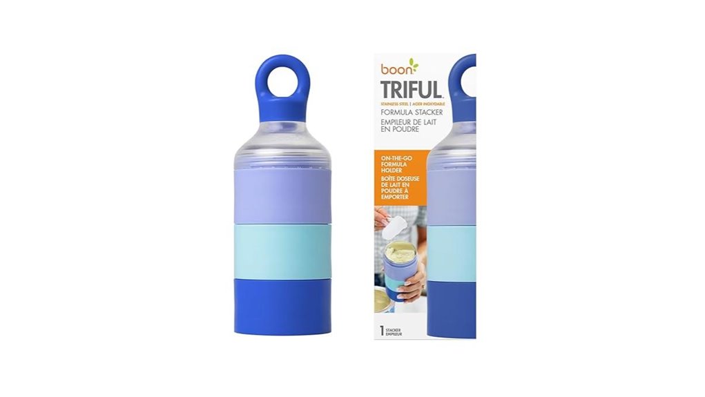 insulated stainless steel formula dispenser