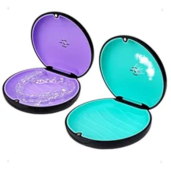 invisalign retainer travel case set