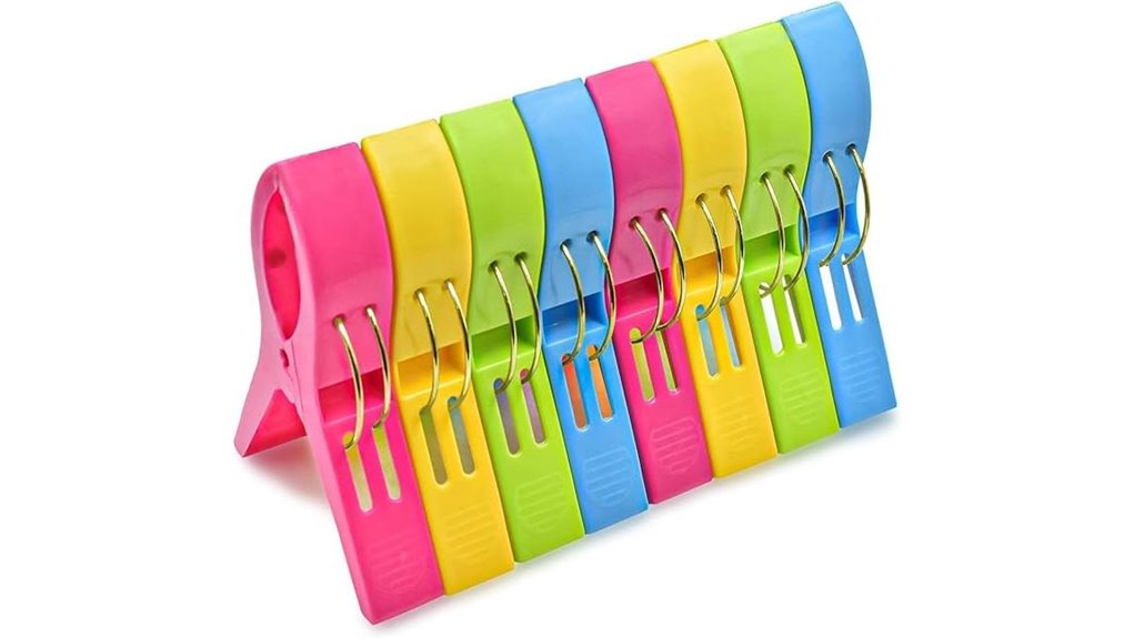 jabinco beach towel clips