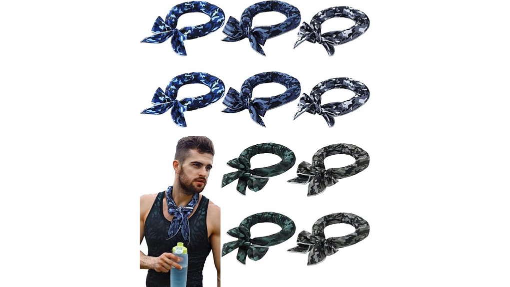 janmercy ten pack tie dye cooling wraps